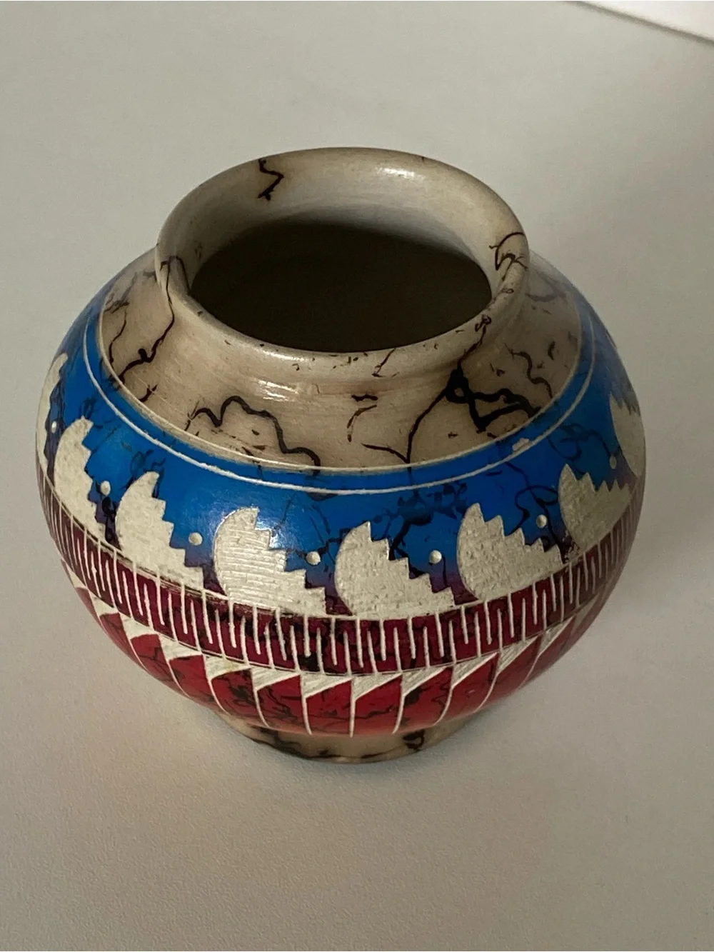 Navaho handmade navajo etched